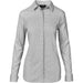 Ladies Long Sleeve Taylor Shirt-L-Grey-GY