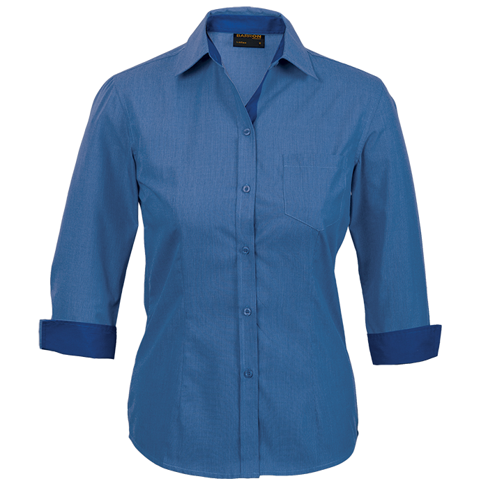 Ladies Madison Blouse Royal / SML / Regular - Shirts-Corporate