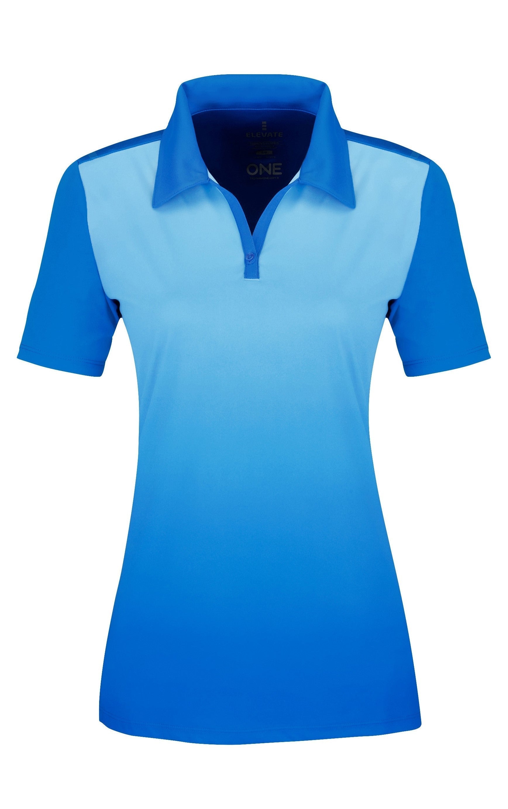 Ladies Next Golf Shirt - Black Only-2XL-Light Blue-LB