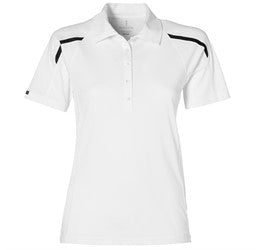 Ladies Nyos Golf Shirt - Black Only-