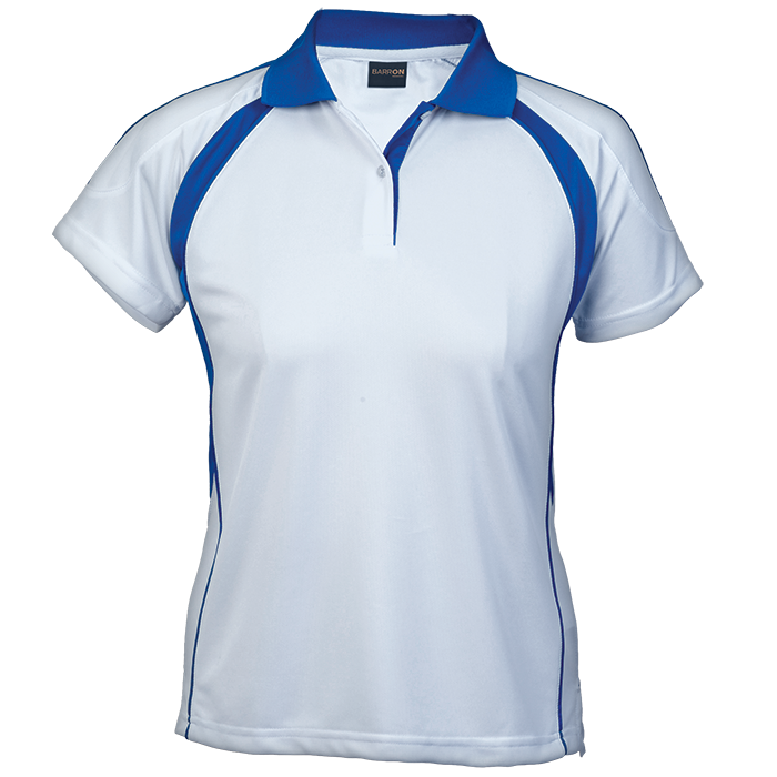 Ladies Odyssey Golfer White/Royal / XS / Last Buy - Golf Shirts