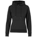 Ladies Omega Hooded Sweater-L-Black-BL