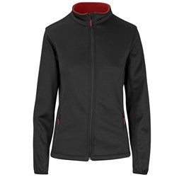 Ladies Palermo Softshell Jacket-L-Red-R