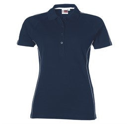 Ladies Pontiac Golf Shirt - Navy Only-