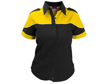 Ladies Racer Blouse - Yellow Only-