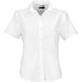 Ladies Short Sleeve Aspen Shirt-2XL-White-W