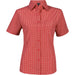 Ladies Short Sleeve Cedar Shirt - Red Only-