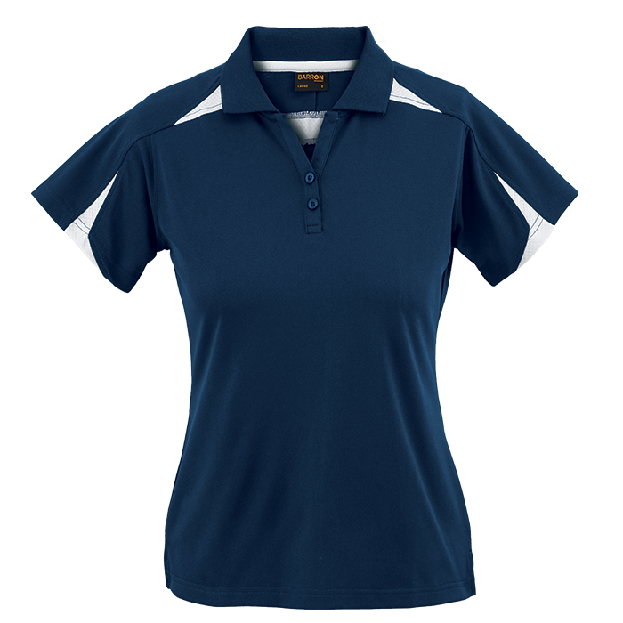 Ladies Solo Golfer Navy/White / XS / Regular - Golf Shirts