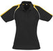 Ladies Triton Golf Shirt - Black Yellow Only-