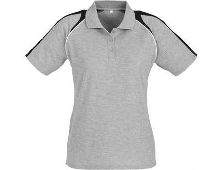 Ladies Triton Golf Shirt - Black Yellow Only-