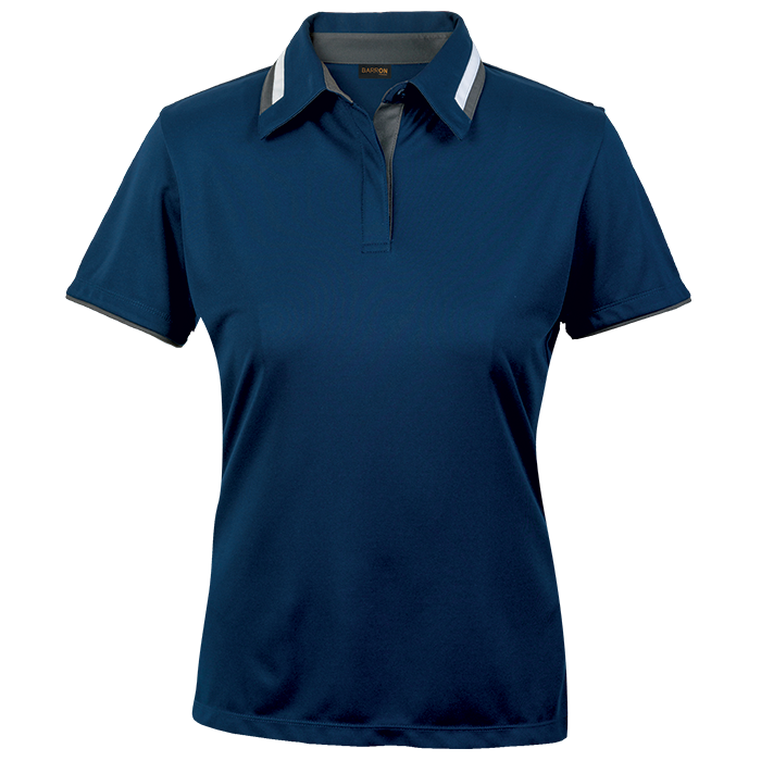 Ladies Vitality Golfer  Navy/Grey/White / XS / 