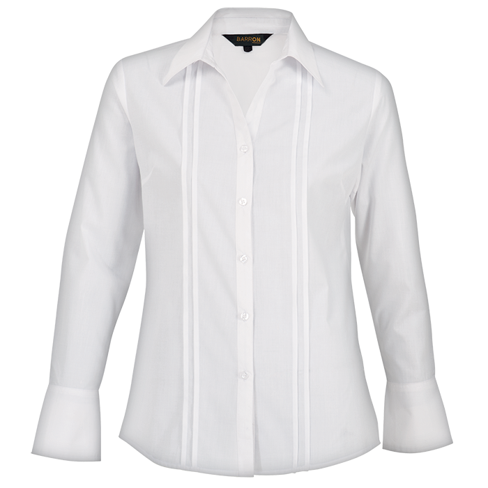 Ladies Vogue Blouse Long Sleeve  White / SML / Last 