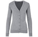 Ladies Waverley Cardigan-L-Grey-GY