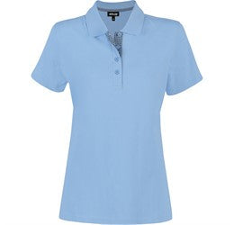 Ladies New York Golf Shirt-2XL-Light Blue-LB