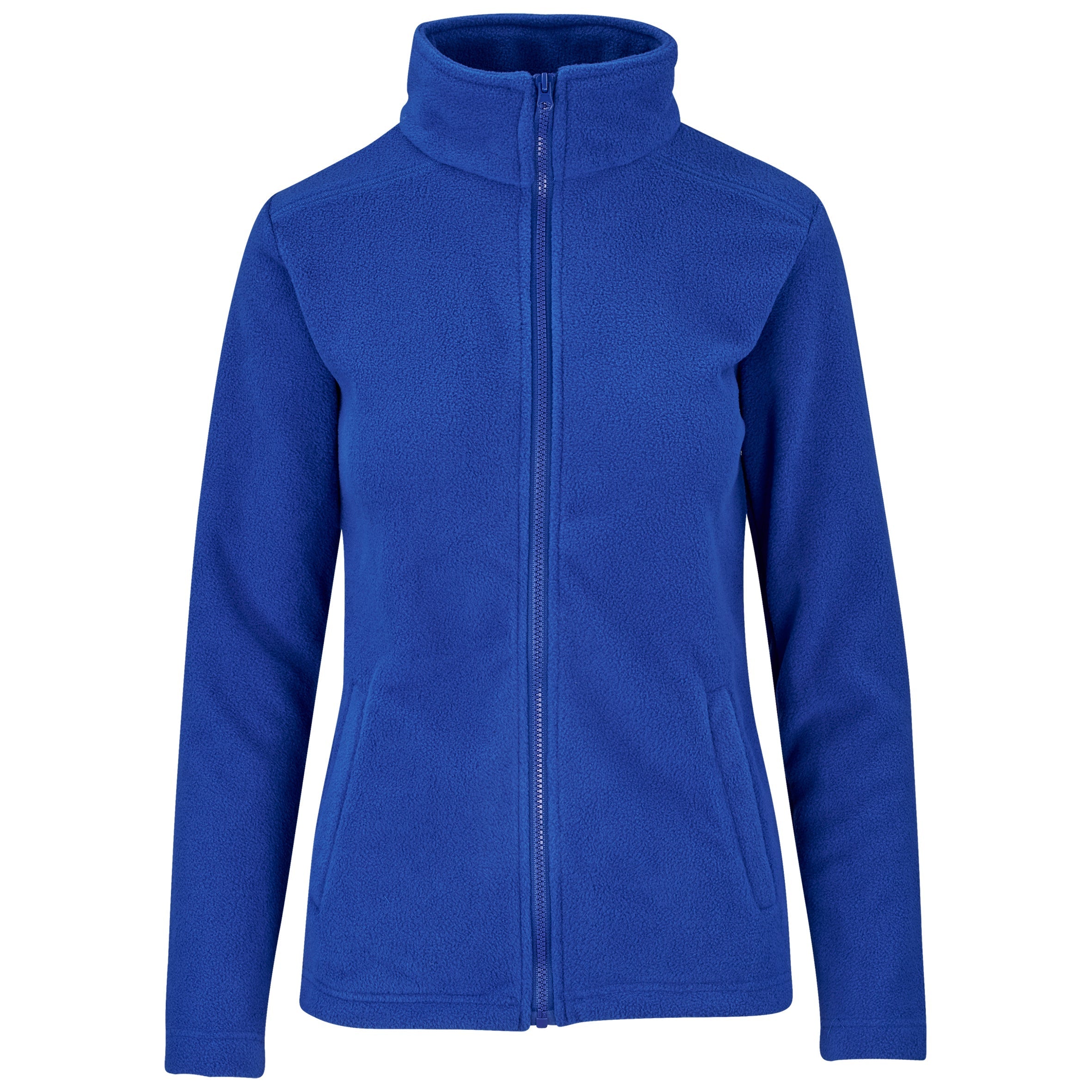 Ladies Yukon Micro Fleece Jacket-Coats & Jackets-L-Blue-BU
