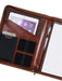 A4 Leather Zip Around Folder | Brown-