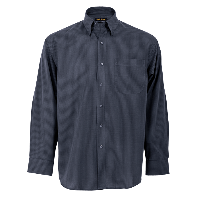 Legacy Check Lounge Long Sleeve Navy/Deep Navy / SML / Last Buy - Shirts-Corporate