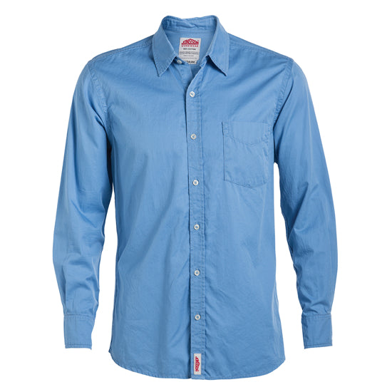 Legendary One-Pocket Long Sleeved Work Shirt Blue / M - High Grade Shirts