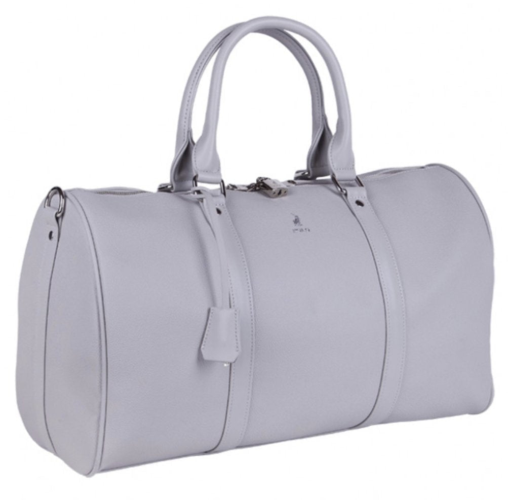 Lyon Pebble Duffel Bag | Grey-Duffel Bags