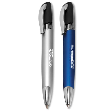 Magneto Ball Pen - Blue Only-Silver-S