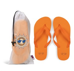 Maldives Unisex Flip Flops - Navy Only-