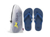 Maldives Unisex Flip Flops - Navy Only-