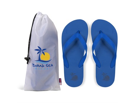 Maldives Unisex Flip Flops - Navy Only-