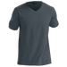 Mens 170g Slim Fit V-Neck T-Shirt Grey / XS / Regular - T-Shirts