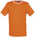 Mens Adelaide Contrast T-Shirt - Black Only-2XL-Orange-O