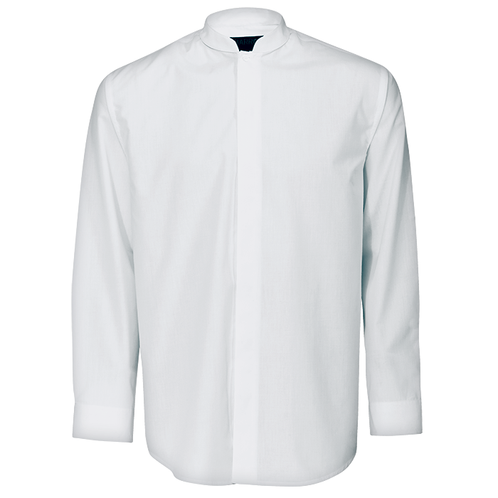 Mens Barista Lounge Long Sleeve  White / SML / 