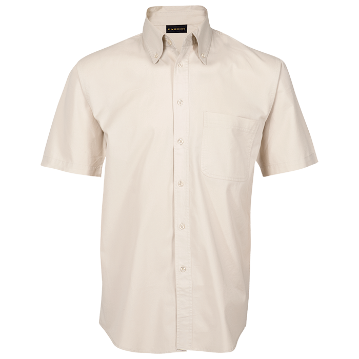 Mens Brushed Cotton Twill Lounge Short Sleeve  