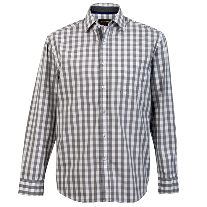 Mens Cedar Lounge Long Sleeve - Shirts-Corporate