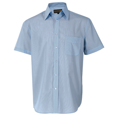 Mens Century Lounge Short Sleeve  Sky/White / SML / 