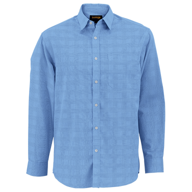 Mens Clifton Check Lounge Long Sleeve  Sky Blue / 