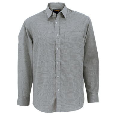 Mens Clifton Check Lounge Long Sleeve  Grey / SML / 