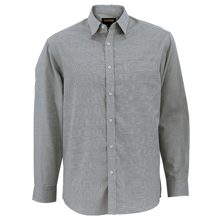 Mens Clifton Check Lounge Long Sleeve  Grey / SML / 