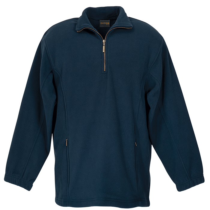 Mens Essential Micro Fleece Navy / SML / Regular - Tops