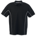 Mens Excel Golfer Black/White / SML / Regular - Golf Shirts