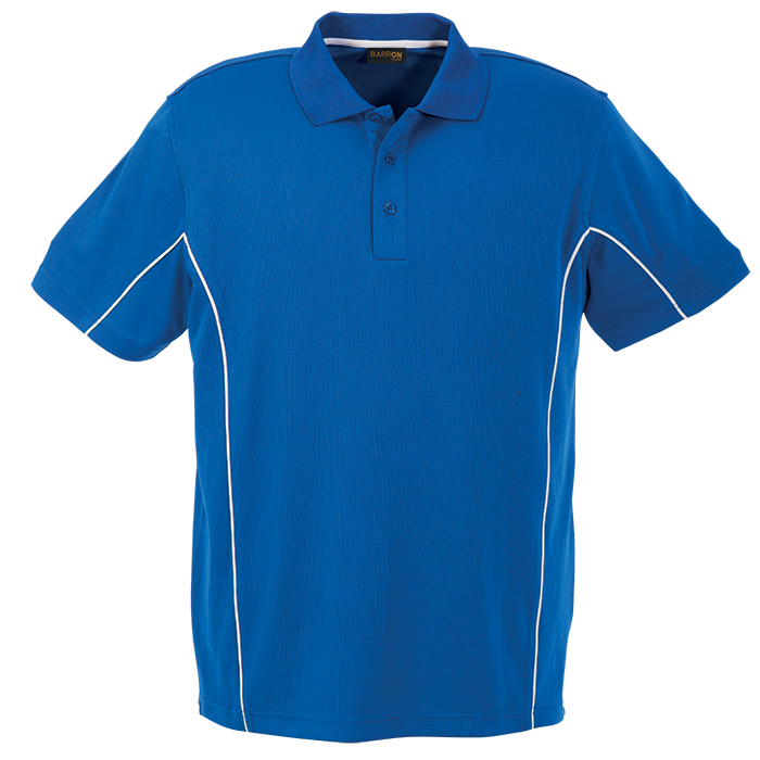 Mens Excel Golfer Blue/White / SML / Regular - Golf Shirts