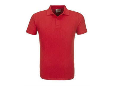 Mens First Golf Shirt - Red Only-