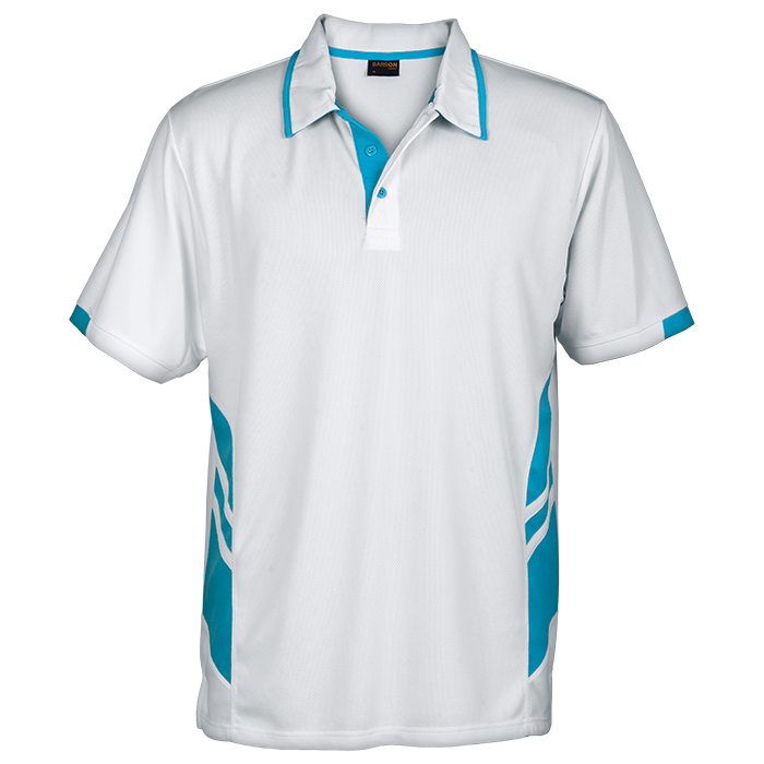 Mens Focus Golfer  White/Sapphire / SML / Regular - 