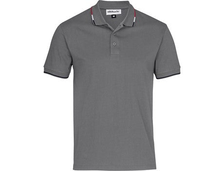 Mens Ash Golf Shirt-