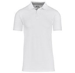 Mens Hacker Golf Shirt-2XL-White-W