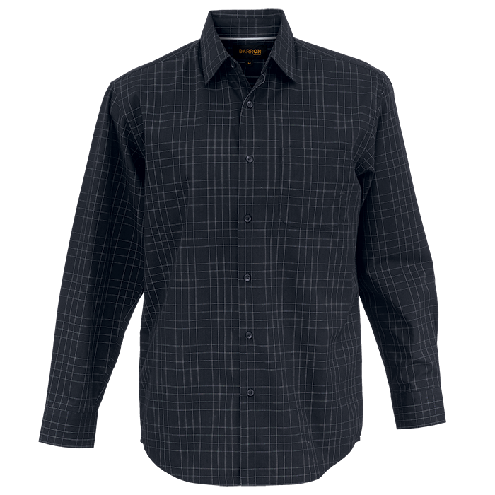 Mens Hamilton Check Lounge Long Sleeve - Shirts-Corporate