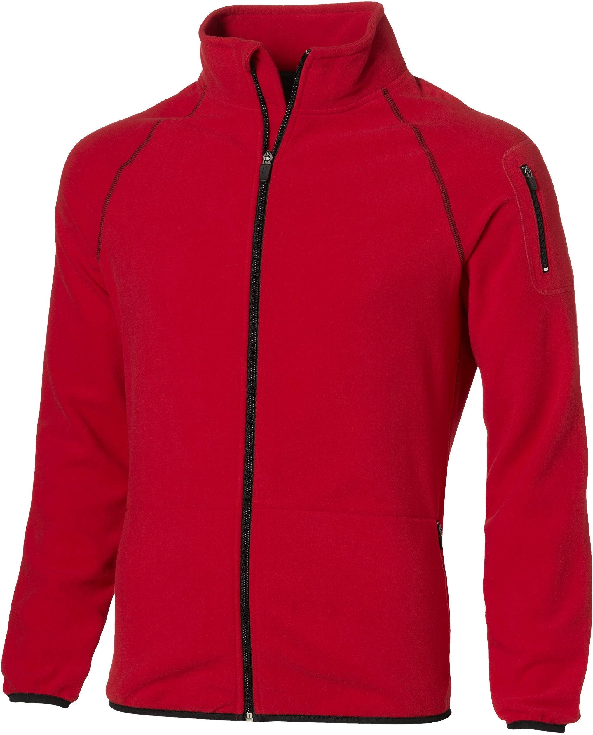 Mens Ignition Micro Fleece Jacket - Red Only-Coats & Jackets