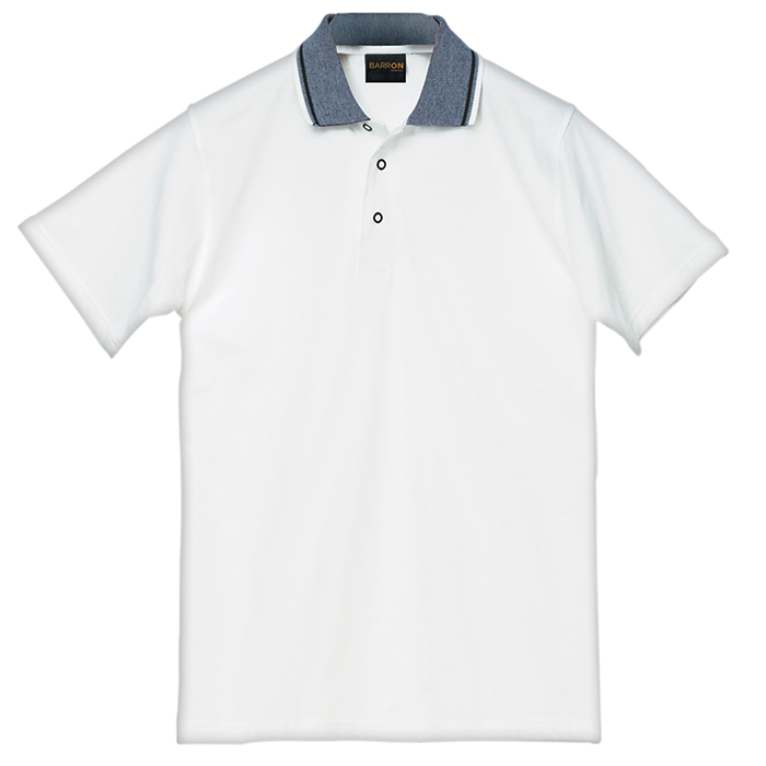 Mens Jacquard Collar Golfer - Golf Shirts