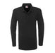 Mens Long Sleeve Boston Golf Shirt - Black Only-