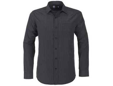 Mens Long Sleeve Huntington Shirt - Black Only-