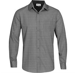 Mens Long Sleeve Northampton Shirt-2XL-Black-BL