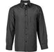 Mens Long Sleeve Prestige Shirt - Light Blue Only-L-Black-BL